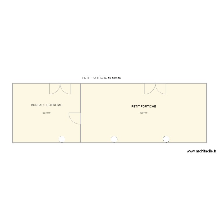 PETIT FORTICHE 6eme étage ex Compo. Plan de 0 pièce et 0 m2