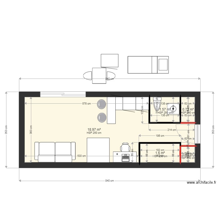 rico gm. Plan de 0 pièce et 0 m2