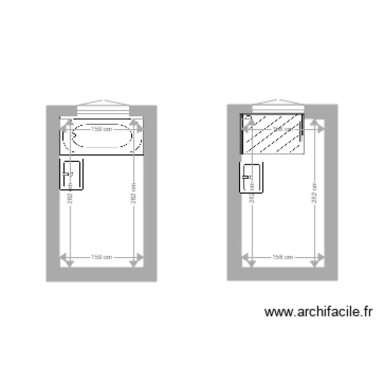 plan sdb dufour. Plan de plan sdb dufour. Plan de