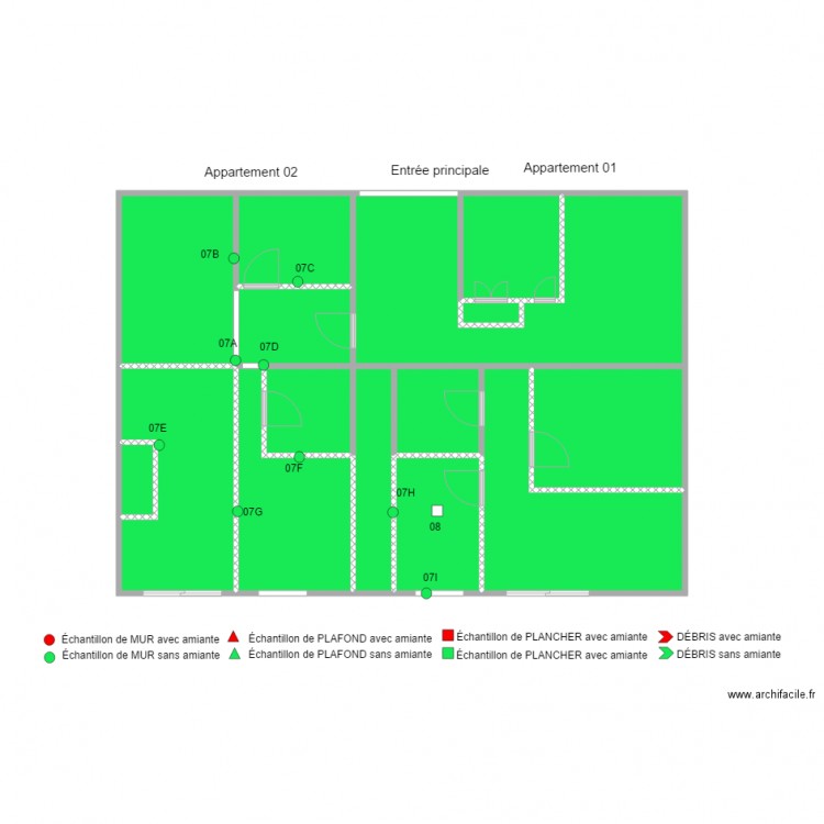 6447 TARDIF1 ET 2. Plan de 0 pièce et 0 m2