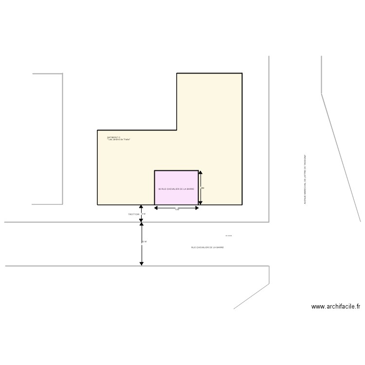 Plan de Masse. Plan de 0 pièce et 0 m2