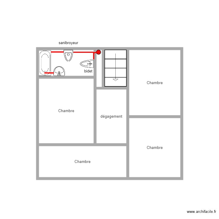 1er bouches. Plan de 0 pièce et 0 m2