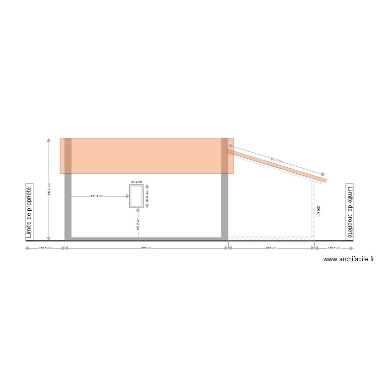 DP4 PLAN DES FACADES ET TOITURES NORD. Plan de 0 pièce et 0 m2