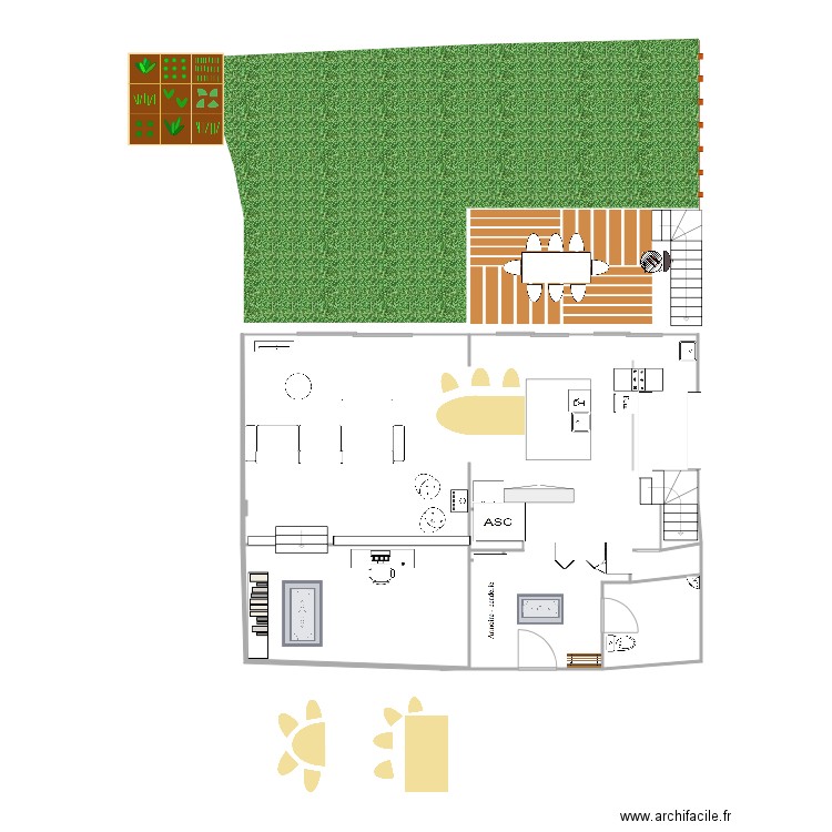 pis 0 Céline 18oct. Plan de 0 pièce et 0 m2