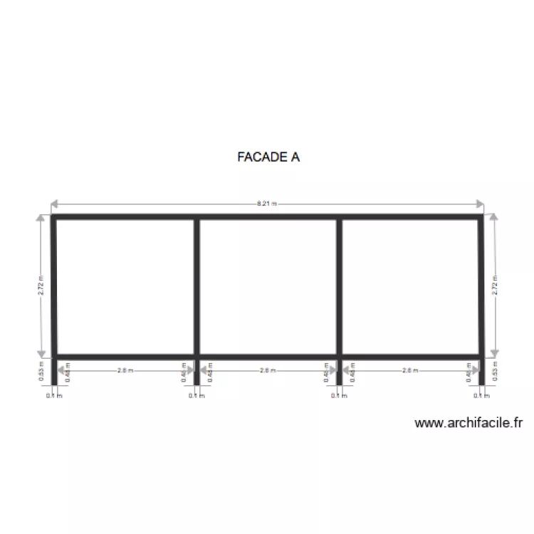 FACADE A. Plan de FACADE A. Plan de