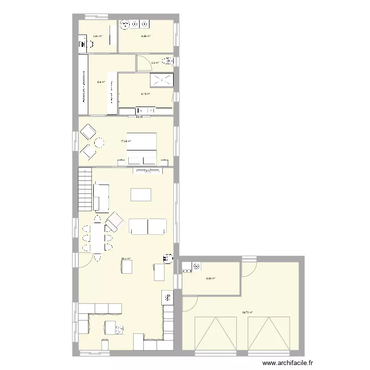 MAISON PAT. Plan de 