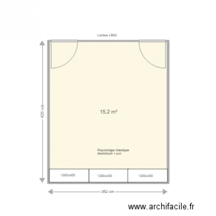 GHICL local LING. Plan de 0 pièce et 0 m2