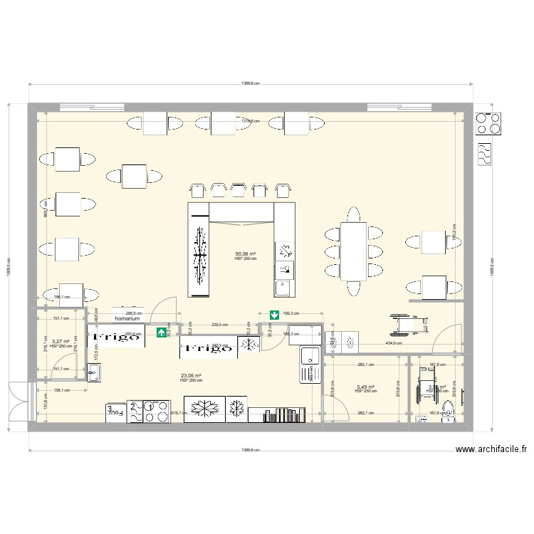 donatien malo 1. Plan de 5 pièces et 125 m2