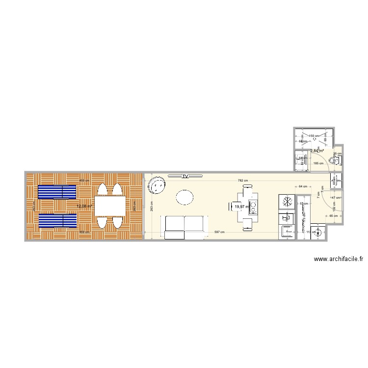 Studio Britania V4. Plan de 0 pièce et 0 m2