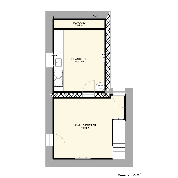 JEREMY RDC. Plan de 0 pièce et 0 m2