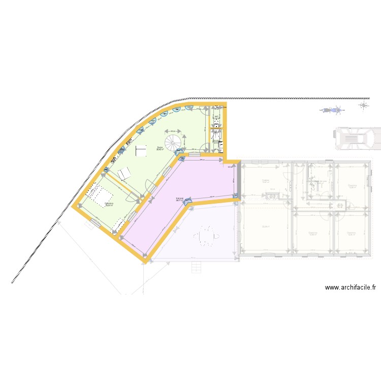 Future maison V7 et etage. Plan de 0 pièce et 0 m2