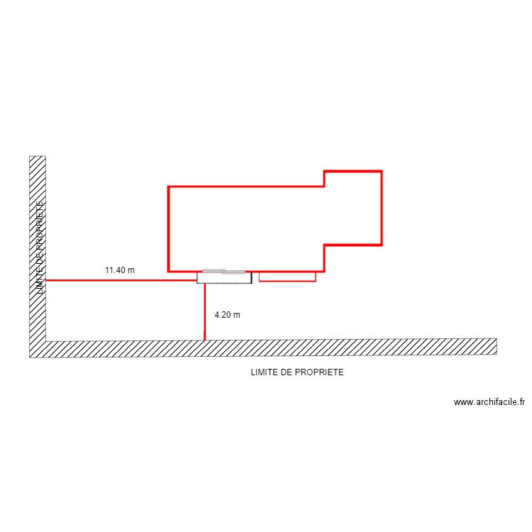 plan de masse. Plan de 0 pièce et 0 m2