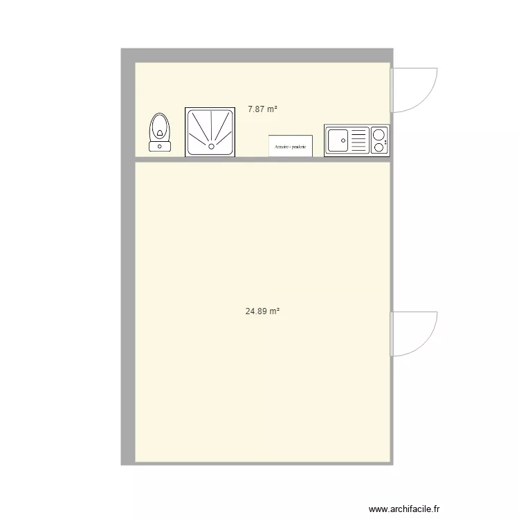 Bureau dalkia vide. Plan de Bureau dalkia vide. Plan de