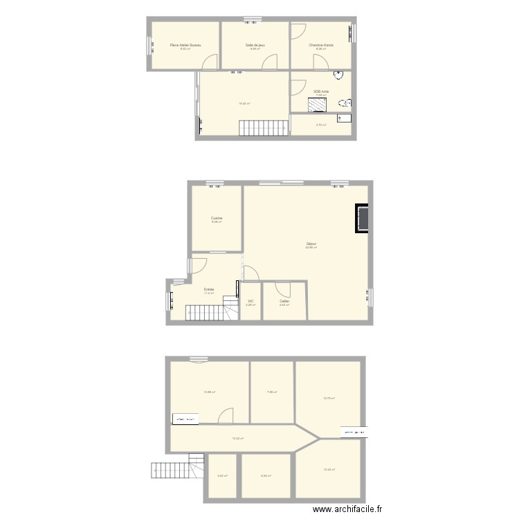 Maison Rochetaillé 2021. Plan de 0 pièce et 0 m2