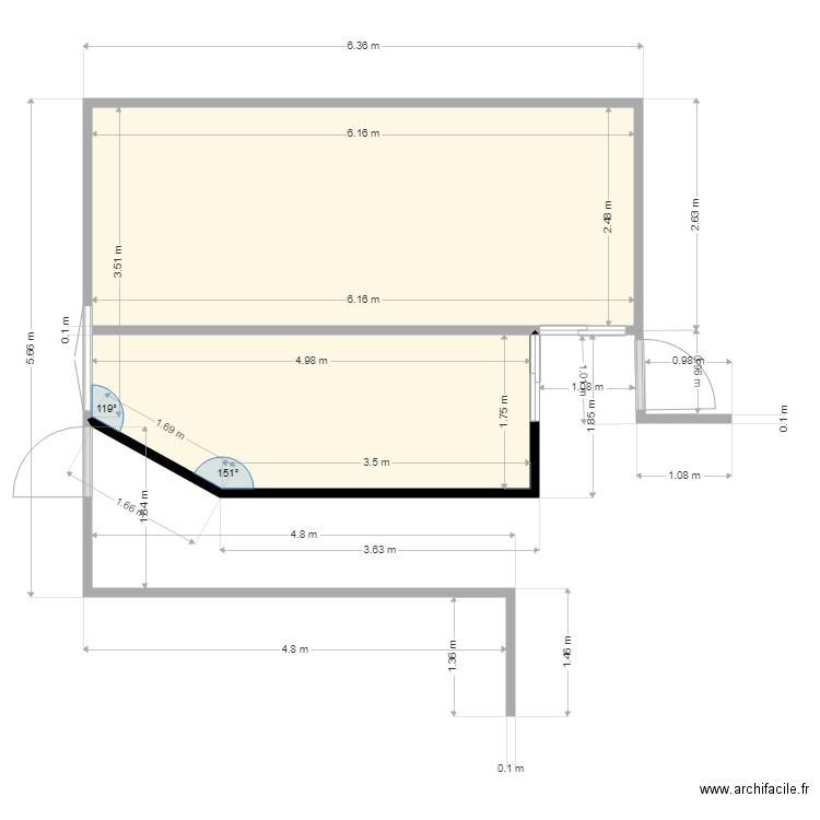 DTSI. Plan de 0 pièce et 0 m2