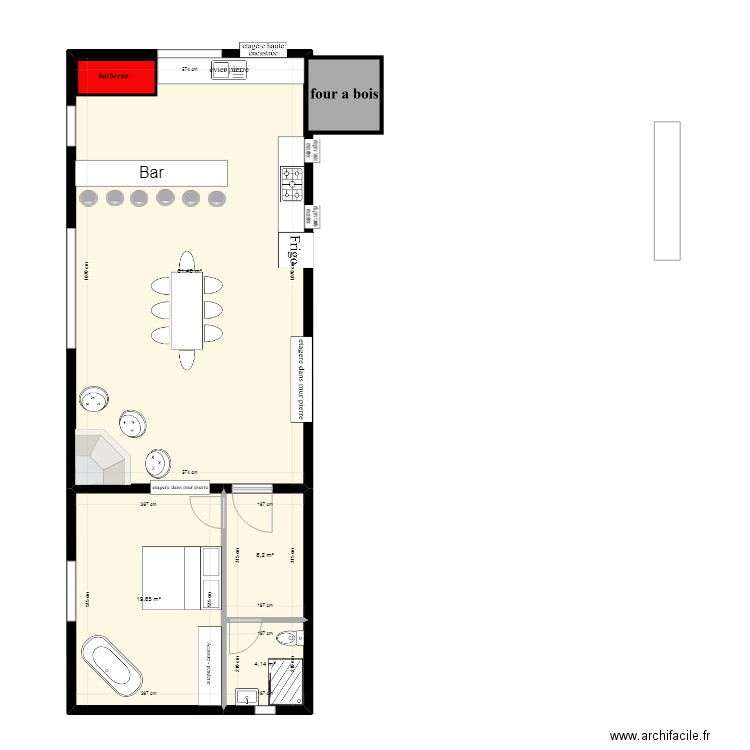 pagliaghu. Plan de 0 pièce et 0 m2