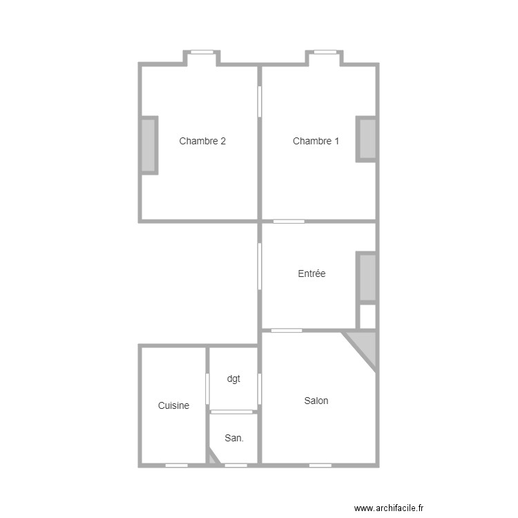 buffaut. Plan de 0 pièce et 0 m2