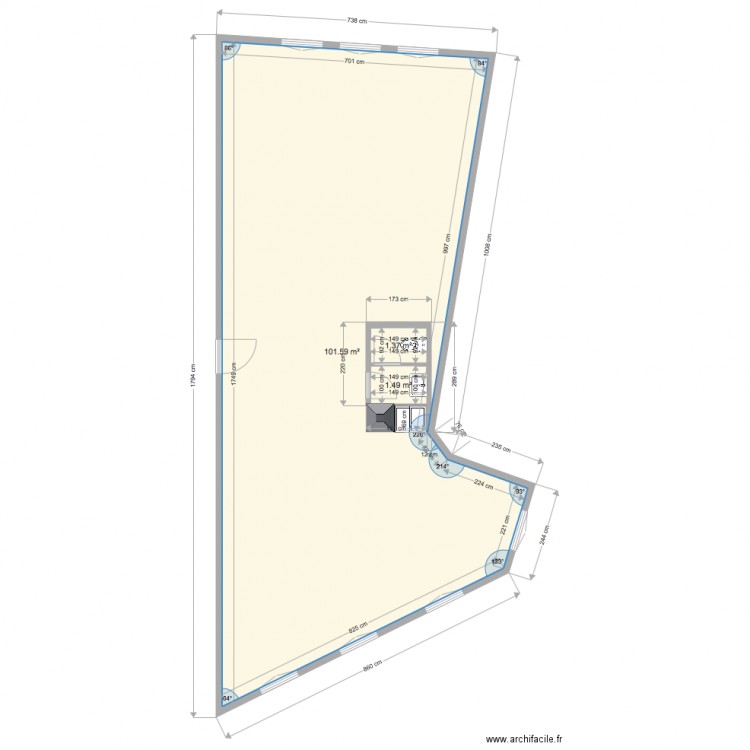 Chateau 8 a 10. Plan de 0 pièce et 0 m2