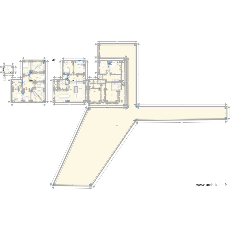 RDC st ismier rdc et combles et 1er ok combles et rdc. Plan de 0 pièce et 0 m2