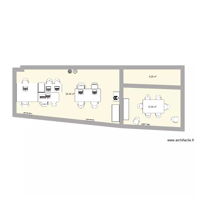 WATT cowork. Plan de 