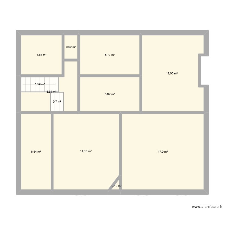 NANCY_RDC_EXIST. Plan de 0 pièce et 0 m2