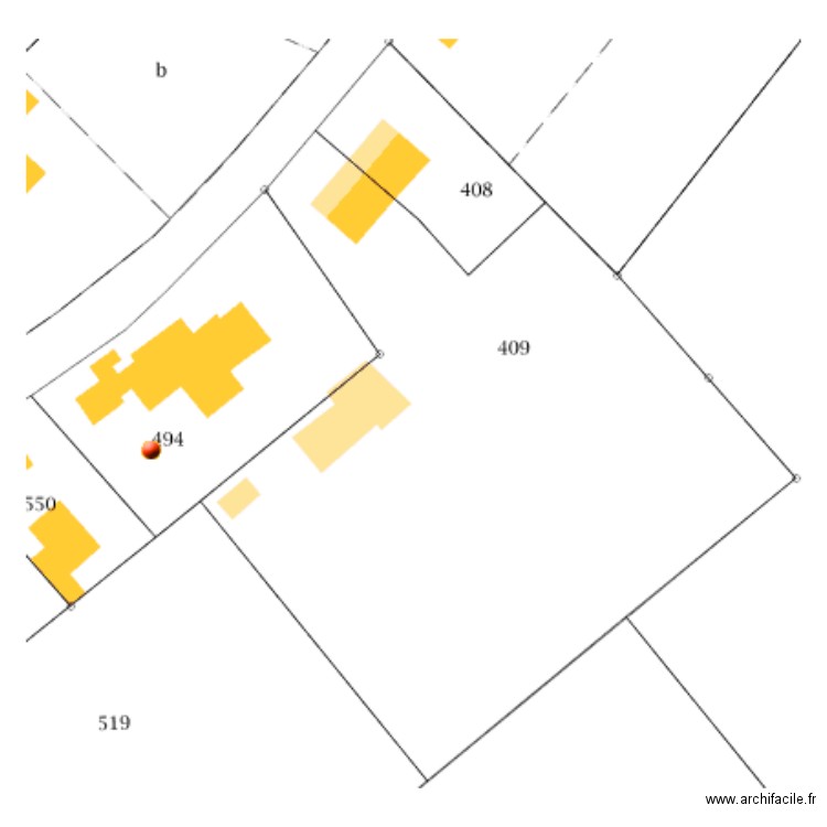 cadastre. Plan de 0 pièce et 0 m2