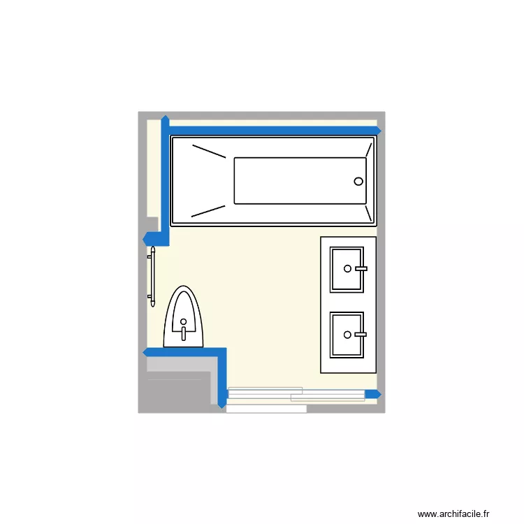 PELLISSIER. Plan de 
