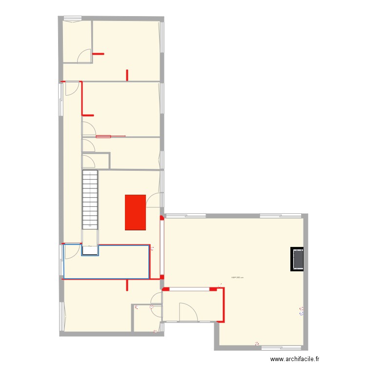 TALENCE Maison Elec. Plan de 12 pièces et 137 m2