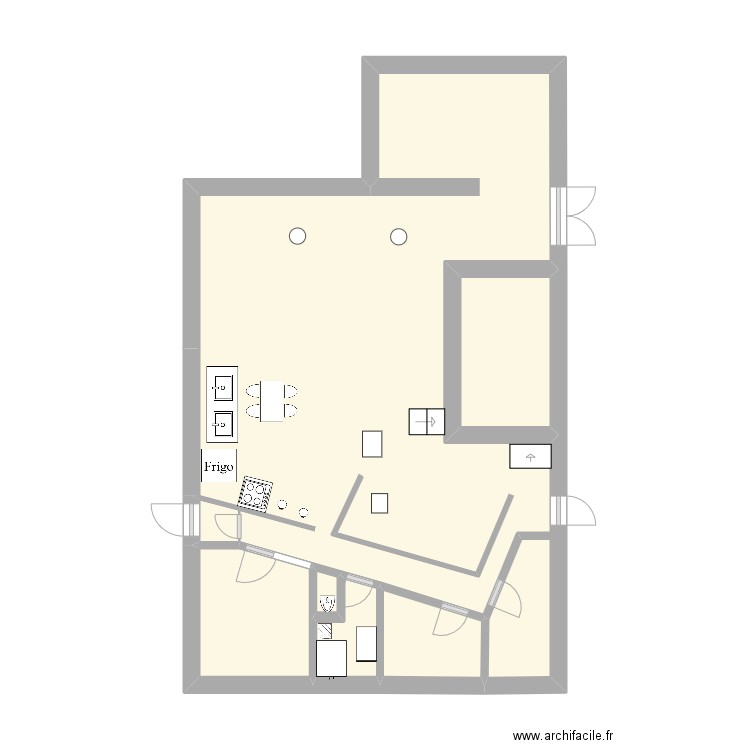 salle vaulabelle. Plan de 0 pièce et 0 m2