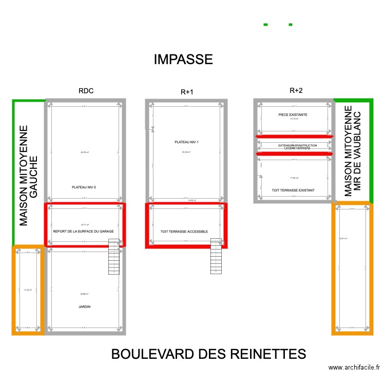 promenade du grand large proposition n 1. Plan de 0 pièce et 0 m2