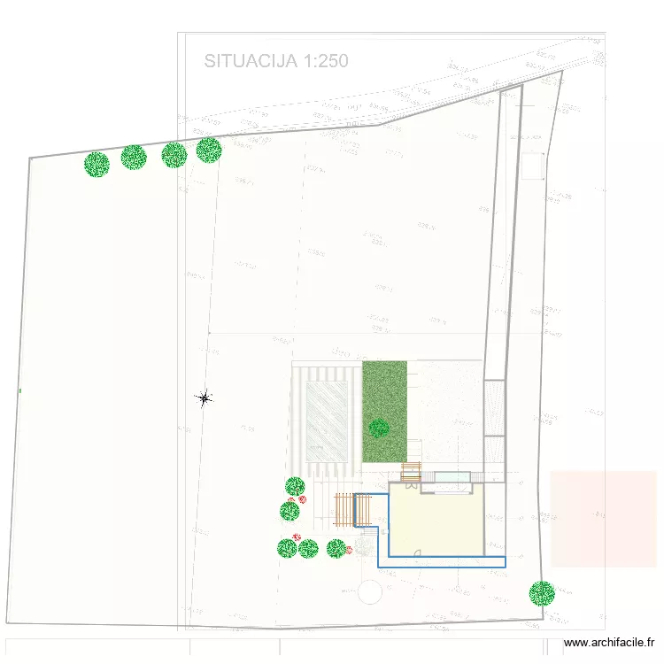 Plan situation Tresnja. Plan de 