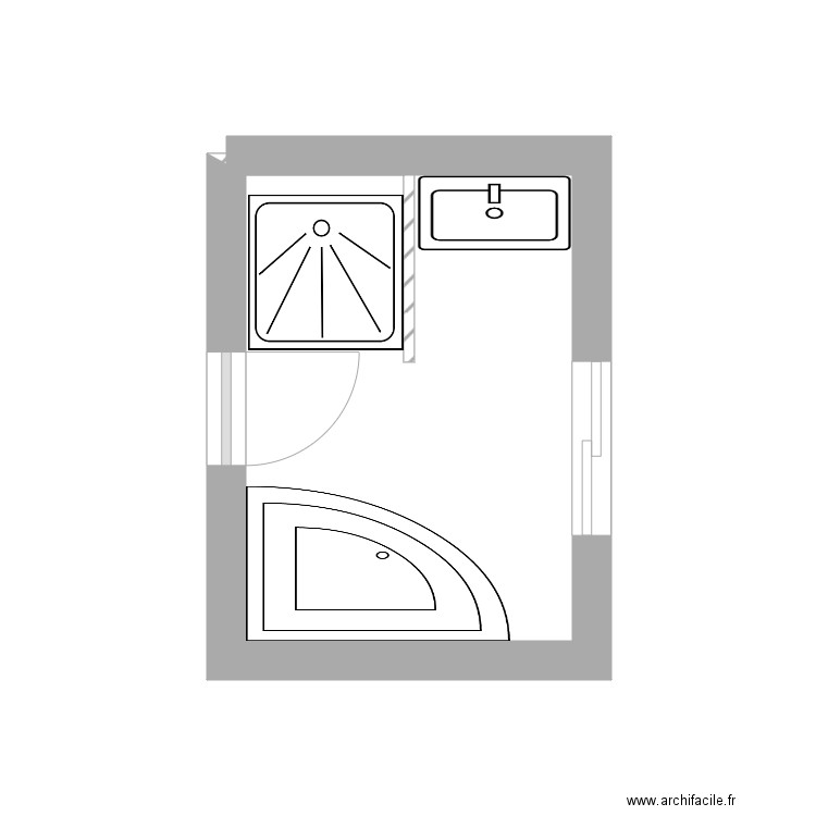 sdb patricia 3. Plan de 0 pièce et 0 m2