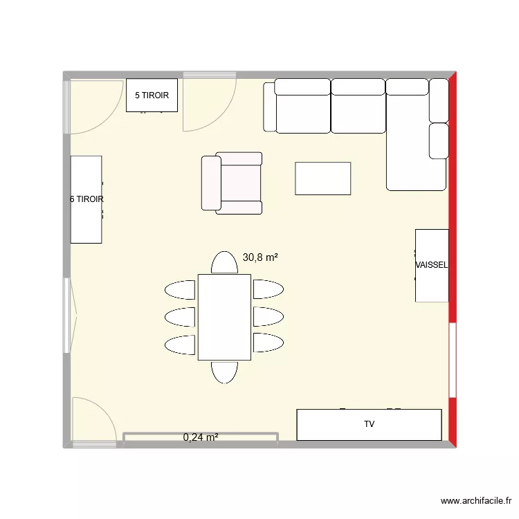 SALON 1. Plan de SALON 1. Plan de