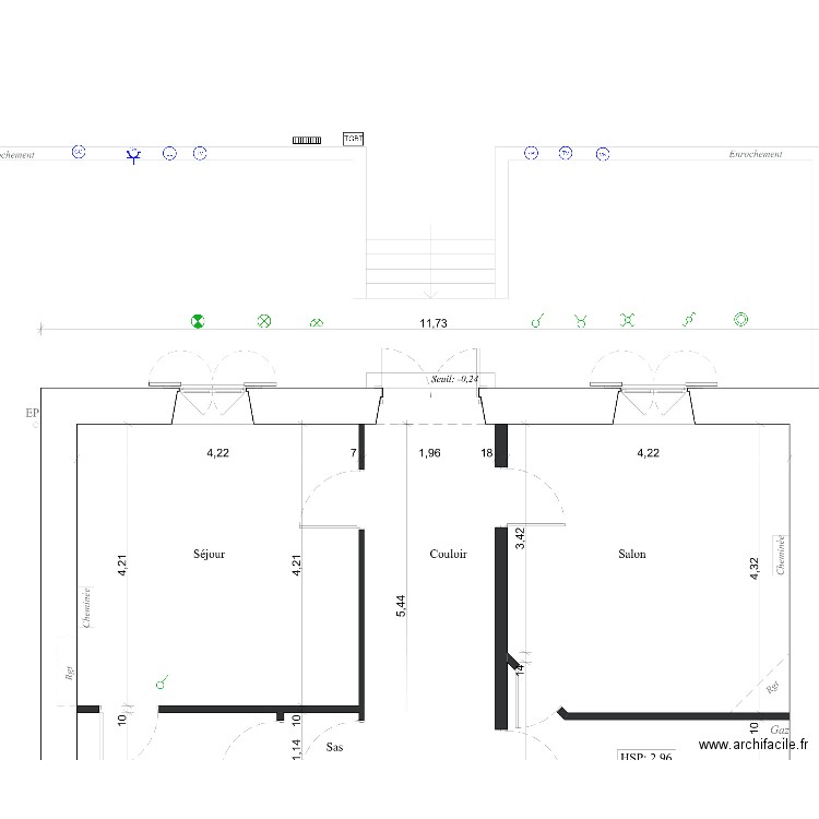 KELLER RDC. Plan de 0 pièce et 0 m2