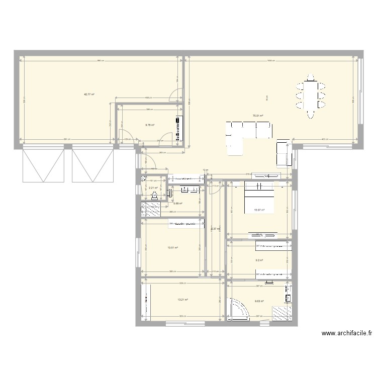 SGV2Arnouville. Plan de 0 pièce et 0 m2