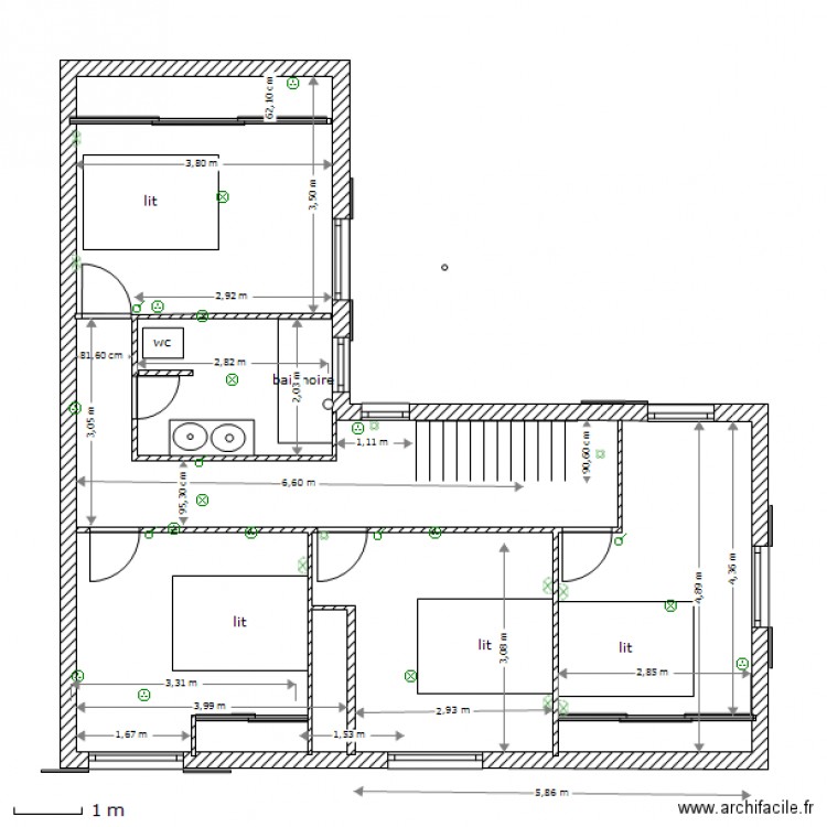 etage 08 2016  02. Plan de 0 pièce et 0 m2