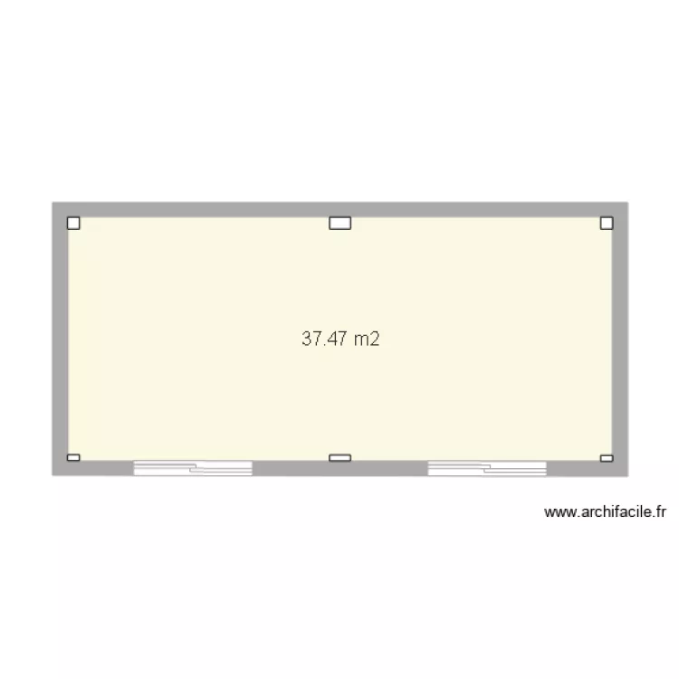 plan cabanon. Plan de 