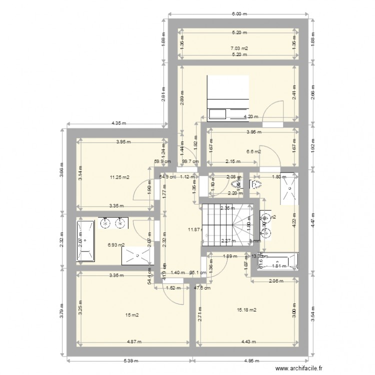 Projet 5 Haut brouillon 2. Plan de 0 pièce et 0 m2