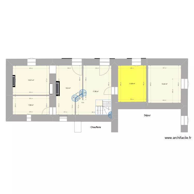 Appartements RDC cotes du 19/11/22. Plan de 