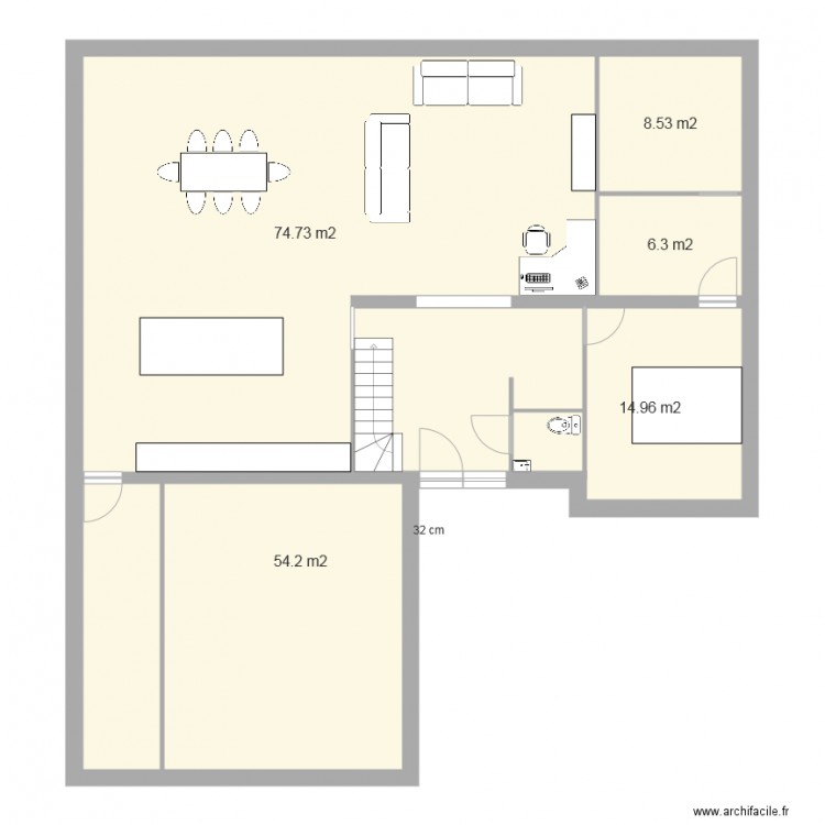 maison4étage. Plan de 0 pièce et 0 m2