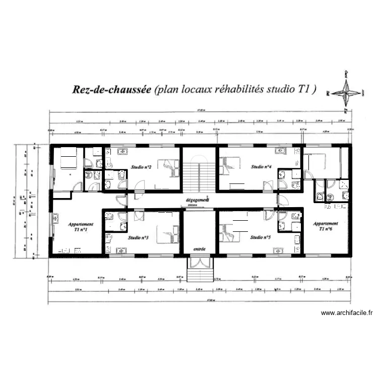 immeuble 1. Plan de 