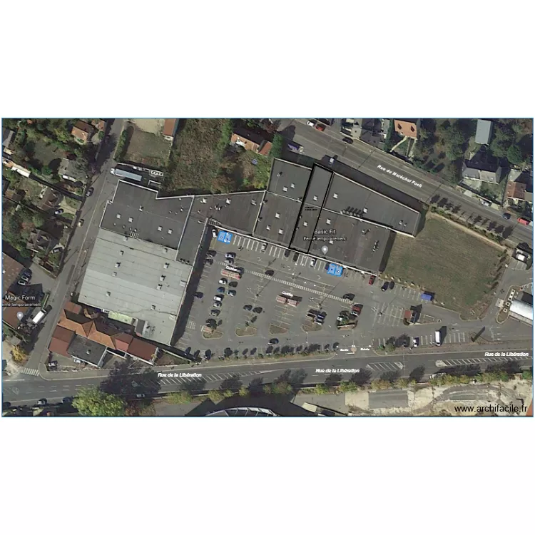 Plan de masse Tournant en Brie. Plan de Plan de masse Tournant en Brie. Plan de