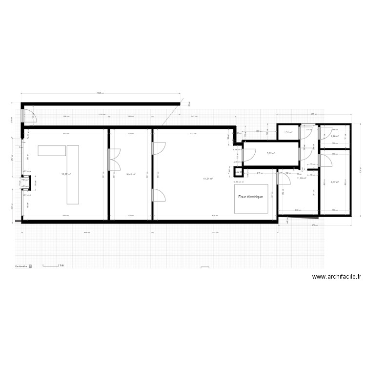 LE FOURNIL Avant travaux. Plan de 0 pièce et 0 m2