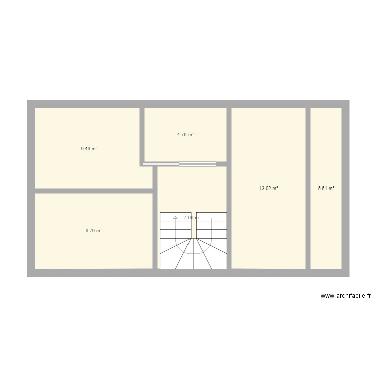 Nogent etage 2. Plan de 0 pièce et 0 m2