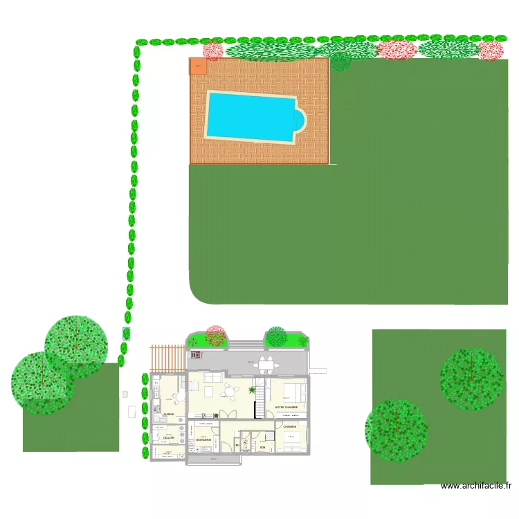 LA ROQUE SB ET BB. Plan de 