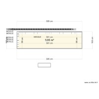 plan table pont l'évêque