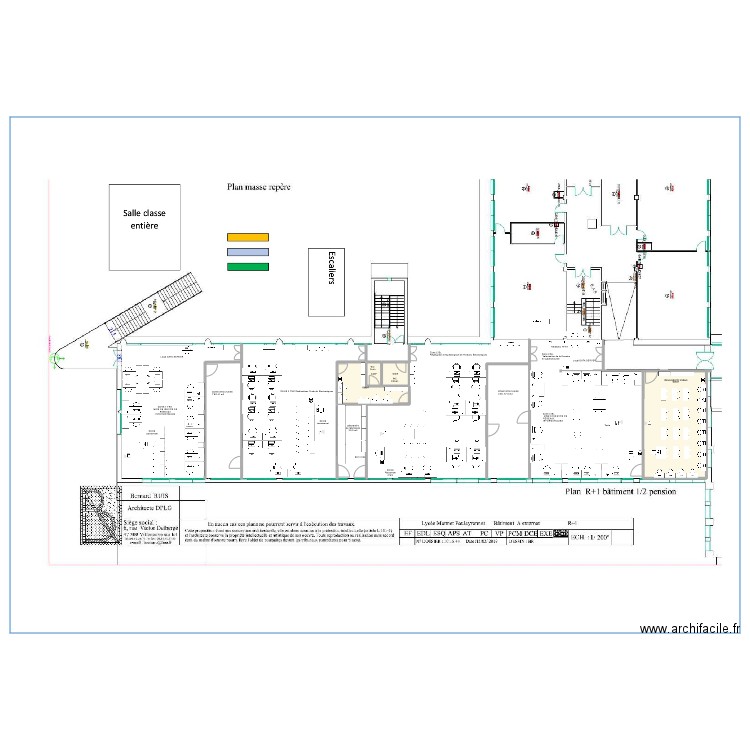 Plan CIEL. Plan de 4 pièces et 94 m2