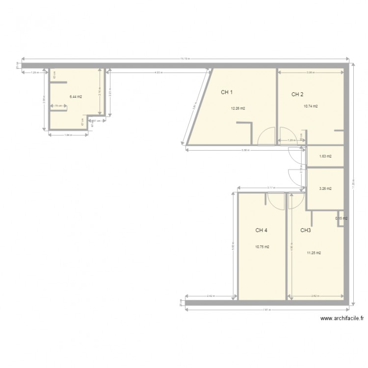 EV A54. Plan de 0 pièce et 0 m2