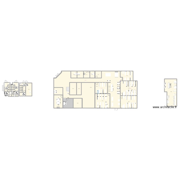 CFI New 20. Plan de 33 pièces et 702 m2