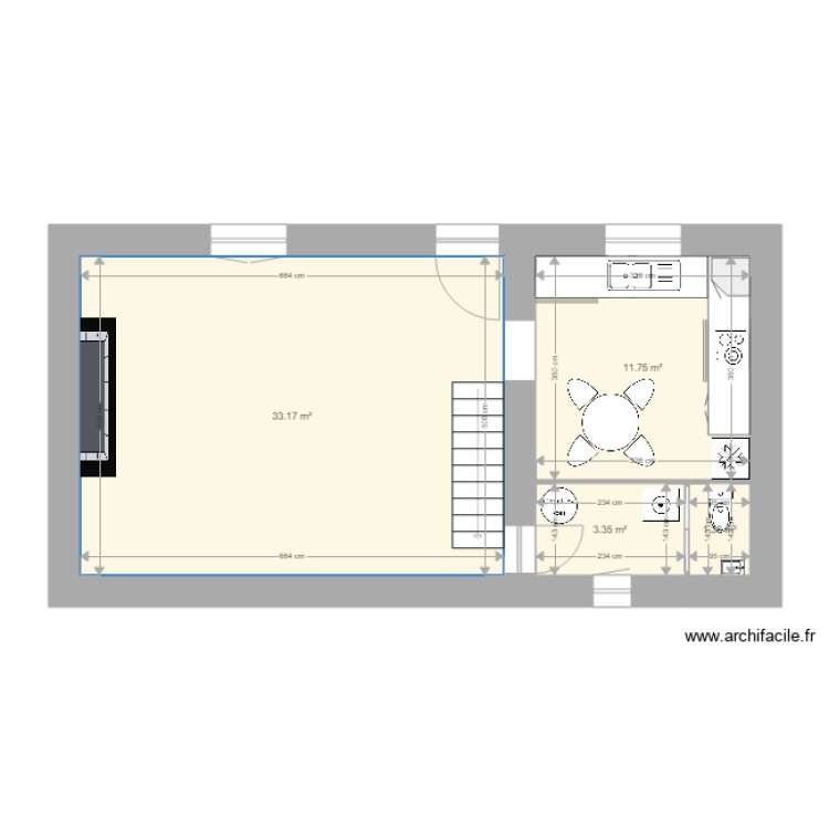 JB Ste Feyre la Montagne  RDC V04. Plan de 0 pièce et 0 m2